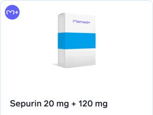 Sepurin 20 mg + 120 mg